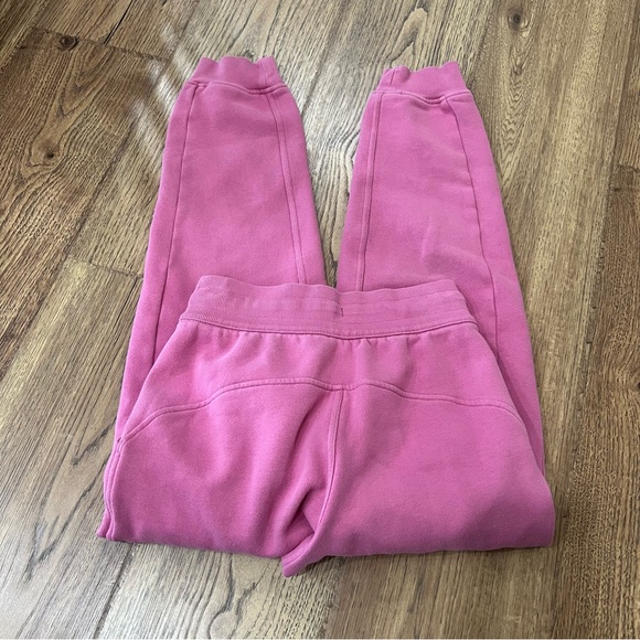 Lululemon Scuba High Rise Jogger Pink Blossom Size 0 - Picture 2 of 4